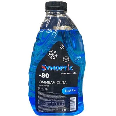 Омивач автомобільний Synoptic Чорний Лід (-80) 1л ПЕТ (4820215595605) Вінниця - фото 1