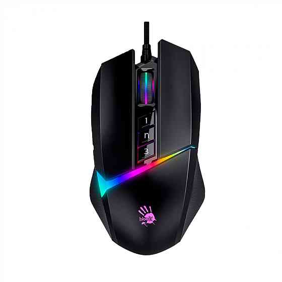 Миша A4Tech Bloody W60 Max Stone Black Чорний Харьков