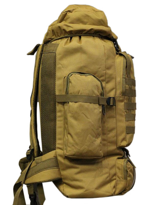 Рюкзак туристический 70 л койот Киев - изображение 2