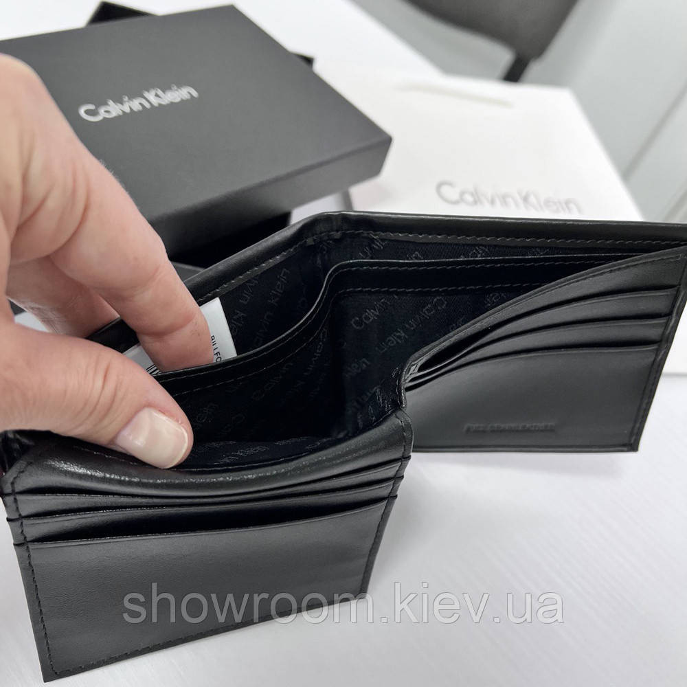 Мужское брендовое кожаное портмоне (1438), подарочная упаковка Киев - изображение 9