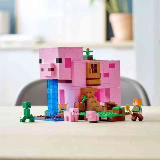 Конструктор Minecraft Дом-свинья (21170), 490 деталей совместимый с lego лего Запорожье