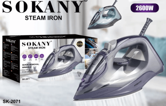 Парова праска SK-2071 гібридна Cord/Cordless керамічна підошва потужна пара Одеса