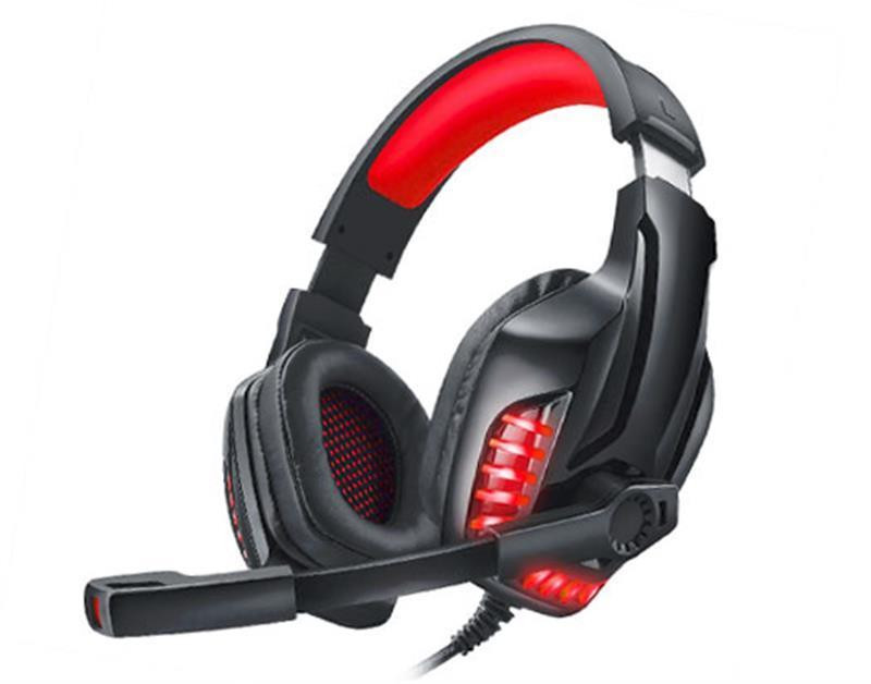 Гарнітура REAL-EL GDX-7650 Black/Red Чорний Харьков - изображение 2