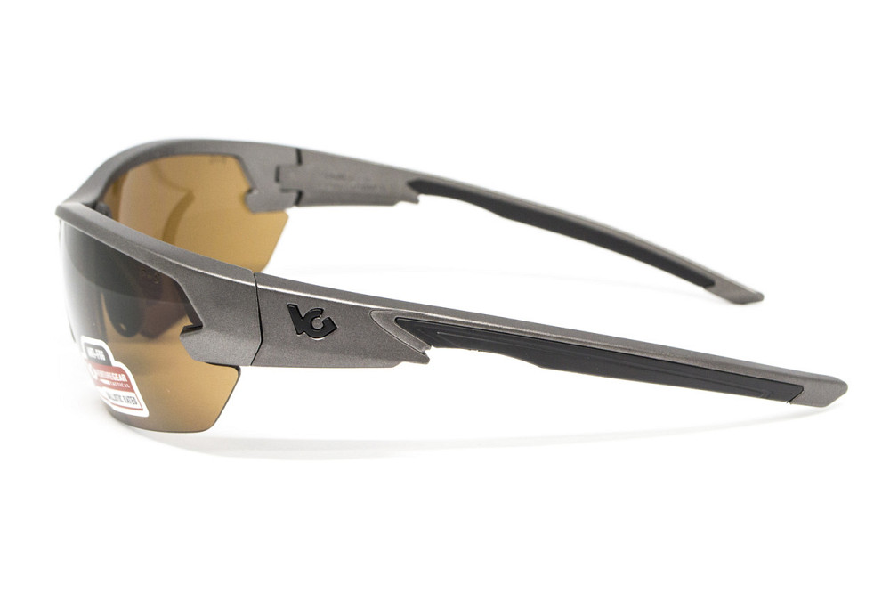 Захисні окуляри Venture Gear Tactical Semtex 2.0 Gun Metal (bronze) Anti-Fog, коричневі в оправі кольору "темний металік" Запоріжжя - фото 5