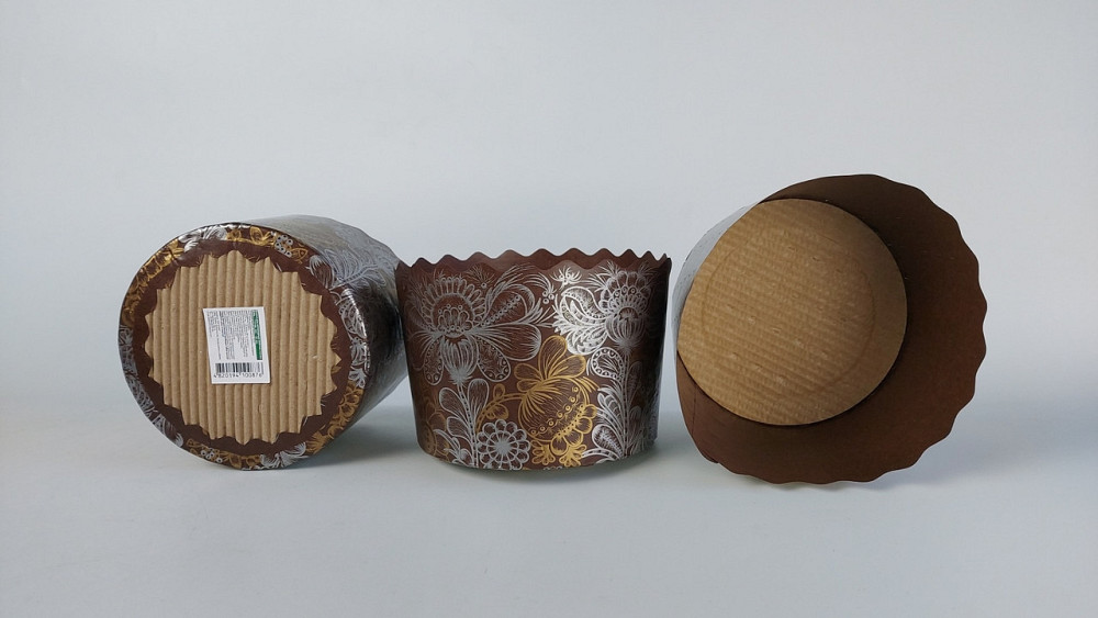 Форми для Пасок 300 гр d110 h85 Жар-Птиця 50 шт/пач. Харків - фото 3