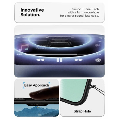 Чохол до мобільного телефона Spigen Liquid Air iPhone 17 Air Matte Black (ACS10302) Вінниця - фото 12