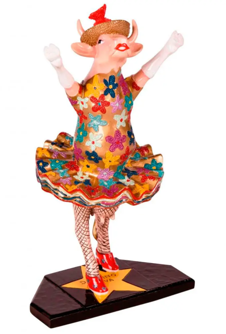 Статуетка корова Dancing Diva колекційна (Size M) полістоун Київ - фото 6