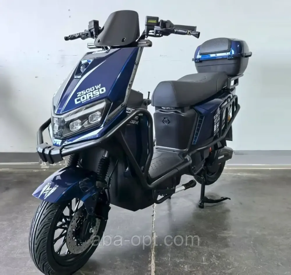 Електроскутер CORSO Bullet 2500W-72Вт-40Ah LteFo4 шини 90-90/10" купити в інтернет-магазині Одеса - фото 2