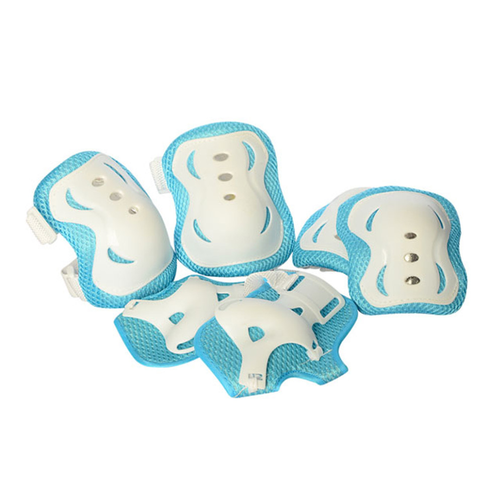 Детский набор защиты Bambi MS 0338 для колен, локтей, запястий Белый Винница - изображение 1