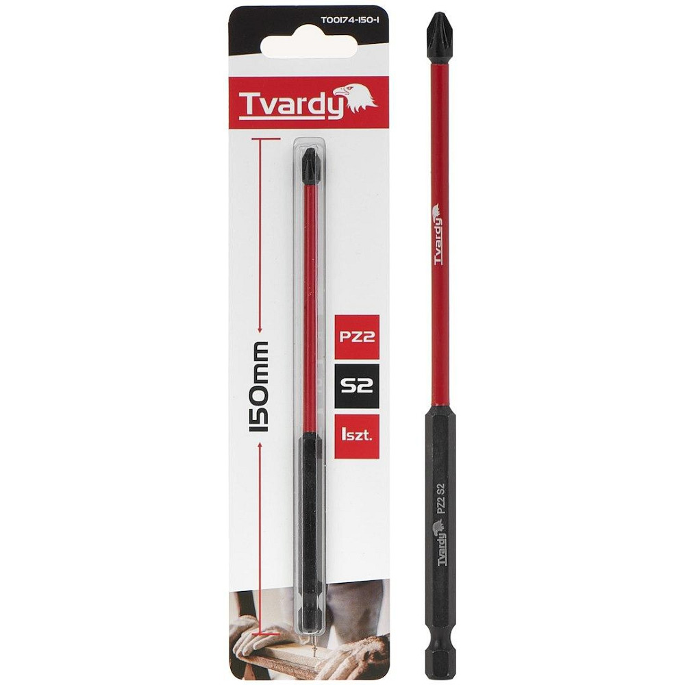 Біта ударна "Tvardy" Pozidriv Pz2 x150мм Киев - изображение 4