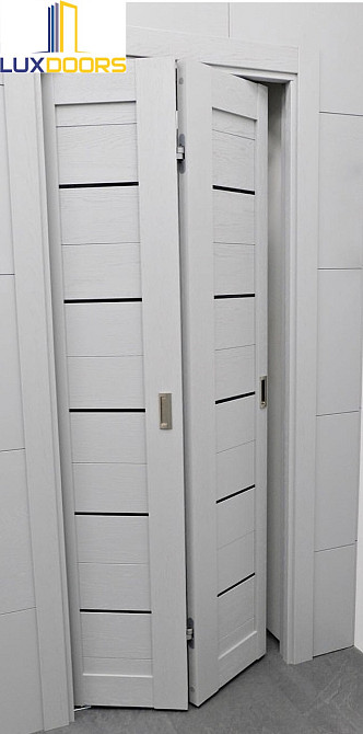 Двери  BELLA Лиственница белая Полотно, покрытие eco-tex Киев - изображение 3