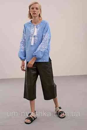 Жіноча вишиванка Орнамент джинс р.L Кривий Ріг