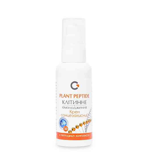 Крем для обличчя сонцезахисний "Клітинне омолодження" SPF 30 / ТМ Грін-Віза / 50 мл Київ