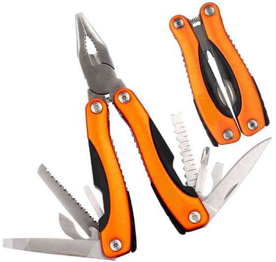 Мультитул M85, оранжевый, большой Днепр