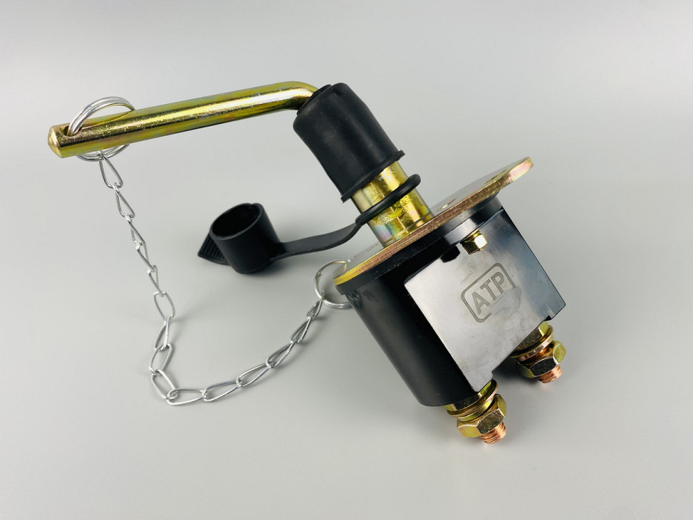 Вимикач маси універсальний, механічний 12/24 В (червона мідь) 150A Мукачево - фото 4