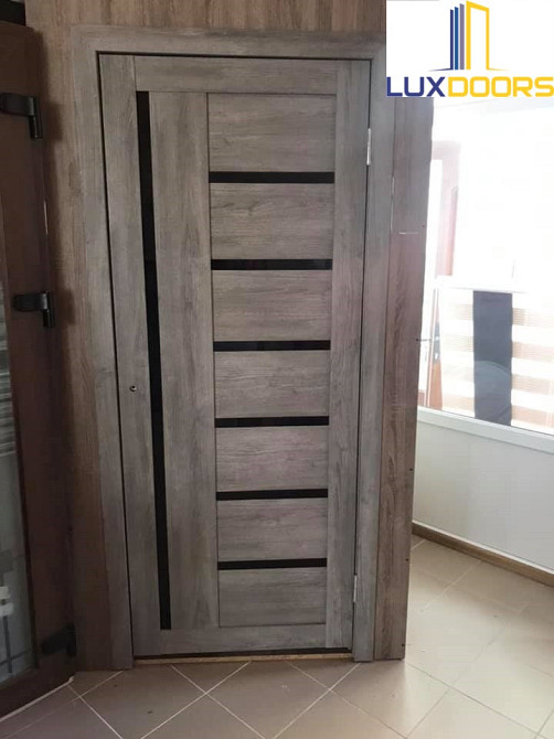 Двери Bianca Ясень Дымчастый BLK Полотно, покрытие eco-tex Киев - изображение 3