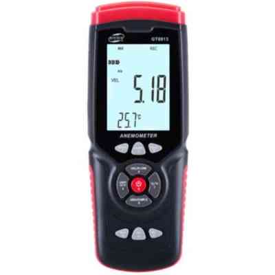 Анемометр Benetech цифровой 0,3-45м/с, 0-45°C, 10-90% (GT8913) Винница
