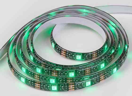 Стрічка світлодіодна LED RGB HOCO DL30 з пультом 4м, чорна Винница