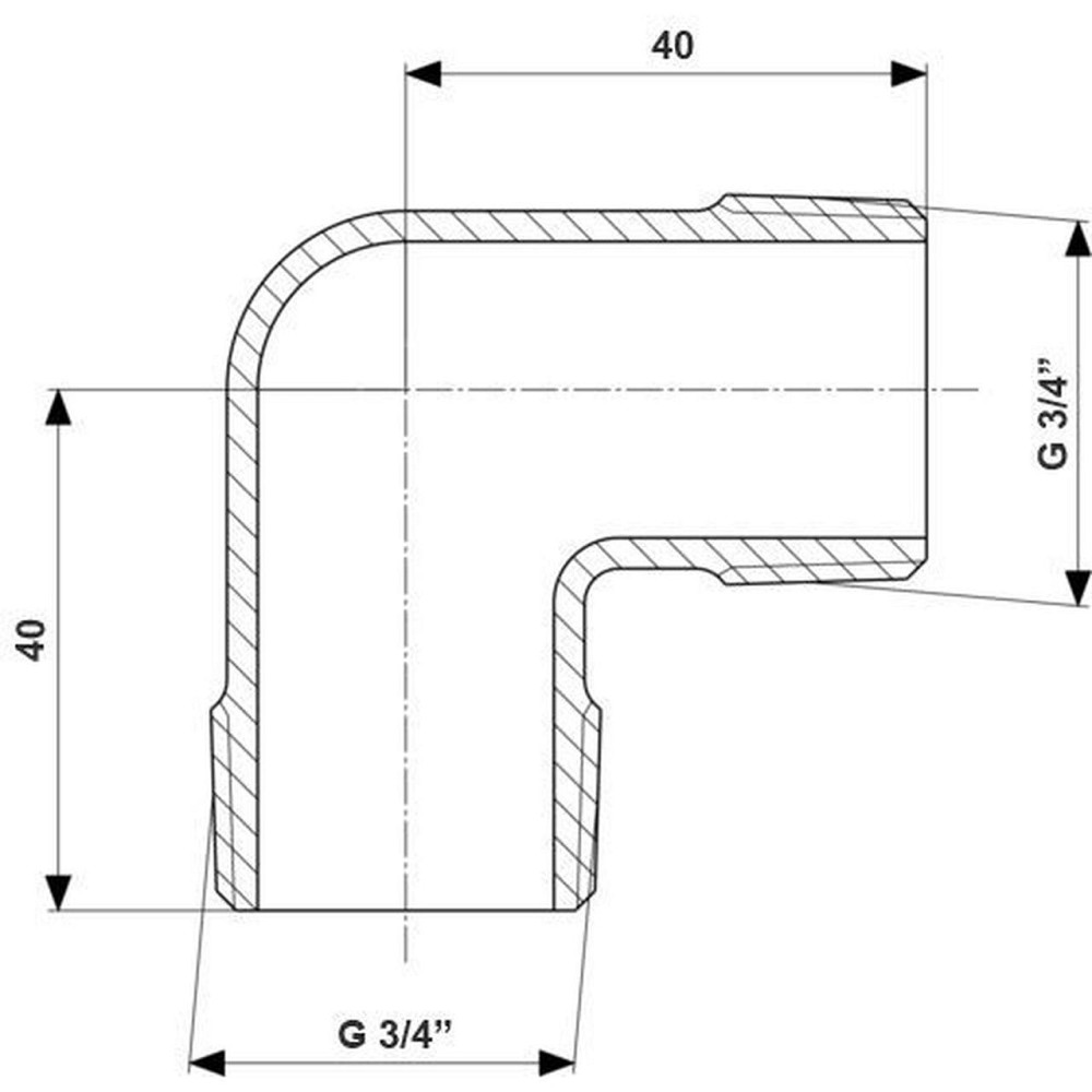Угол VIEGA 3091 3/4″ ЗЗ (317980) Київ - фото 2