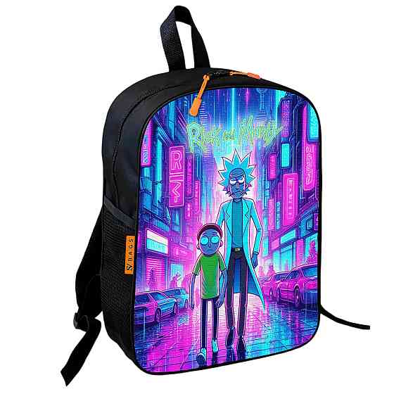 Рюкзак шкільний дитячий Рік і Морті «Rick and Morty» 36х27 см для хлопчика (01090) Київ