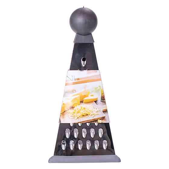 Конусна ручна терка з нержавіючої сталі з ручкою 11×11×23 (см) HP-8-8 Київ