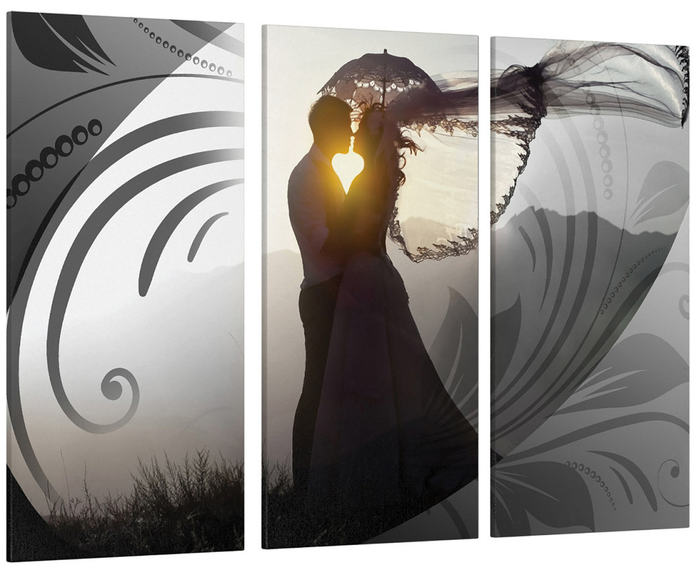 Модульная картина Пара Любов Art-146_XXL 53x100 см Киев - изображение 1