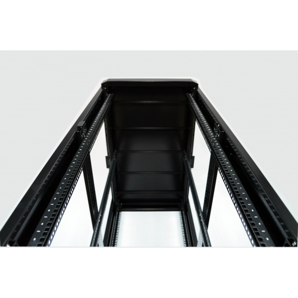 Шафа серверна CMS 28U 610 х 1055 UA-MGSE28610MB посилена для мережевого обладнання Київ - фото 10