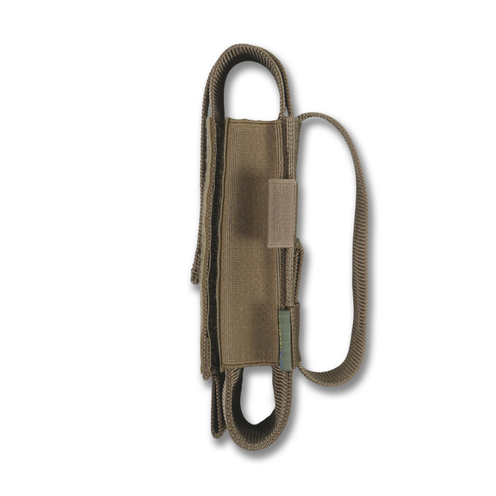 Подсумок под турникет открытого типа с креплениями для тактических ножниц и маркера койот Киев - изображение 5