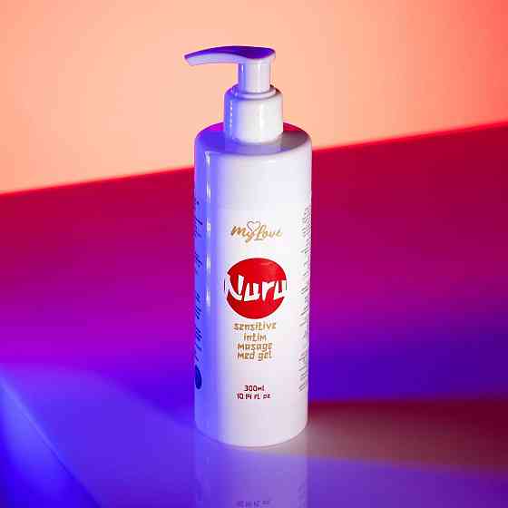 Гель для нуру масажу - MyLove Nuru Sensitive Intim Masage Med Gel, 300 мл Sex Aura Київ