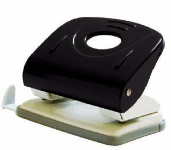 Дирокол "Norma" 4346  8см  30арк металевий з лінійкою чорн, шт Київ - фото 1