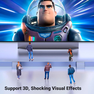 Кабель мультимедийный HDMI M to HDMI micro M 1.0m V2.1 8K60Hz HD164 black Ugreen (15516) Винница - изображение 6