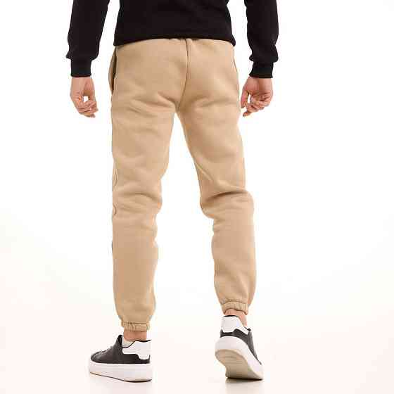 Чоловічі штани джогери з кишенями пісочні Pobedov 007 ЗИМА Київ