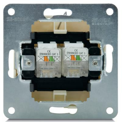 Телефонная розетка Sven SE-60034 white (7100015) Винница - изображение 3