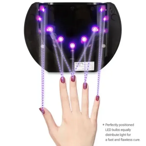 Професійна UV/LED лампа для манікюру Mylee PRO Salon Series (чорна) УЦІНКА Київ