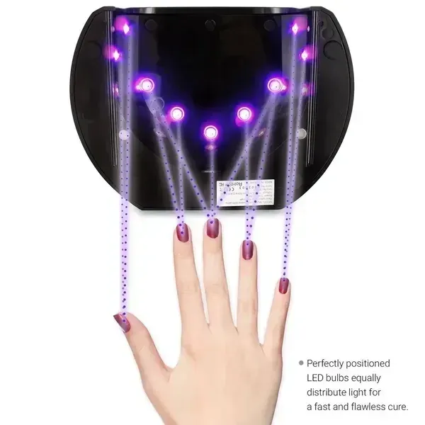 Професійна UV/LED лампа для манікюру Mylee PRO Salon Series (чорна) УЦІНКА Київ - фото 3