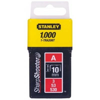 Скобы Stanley Light Duty тип а, 10мм, 1000шт (1-TRA206T) Винница - изображение 1
