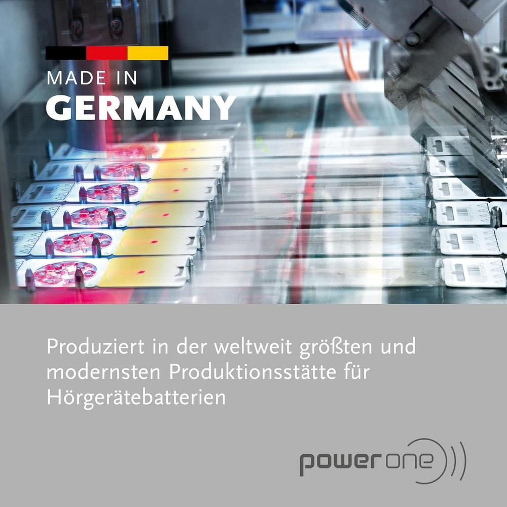 Батарейки для слуховых аппаратов Varta PowerOne P13 тип 13 310 mAh 1,4 В упаковка 60 шт Киев - изображение 4