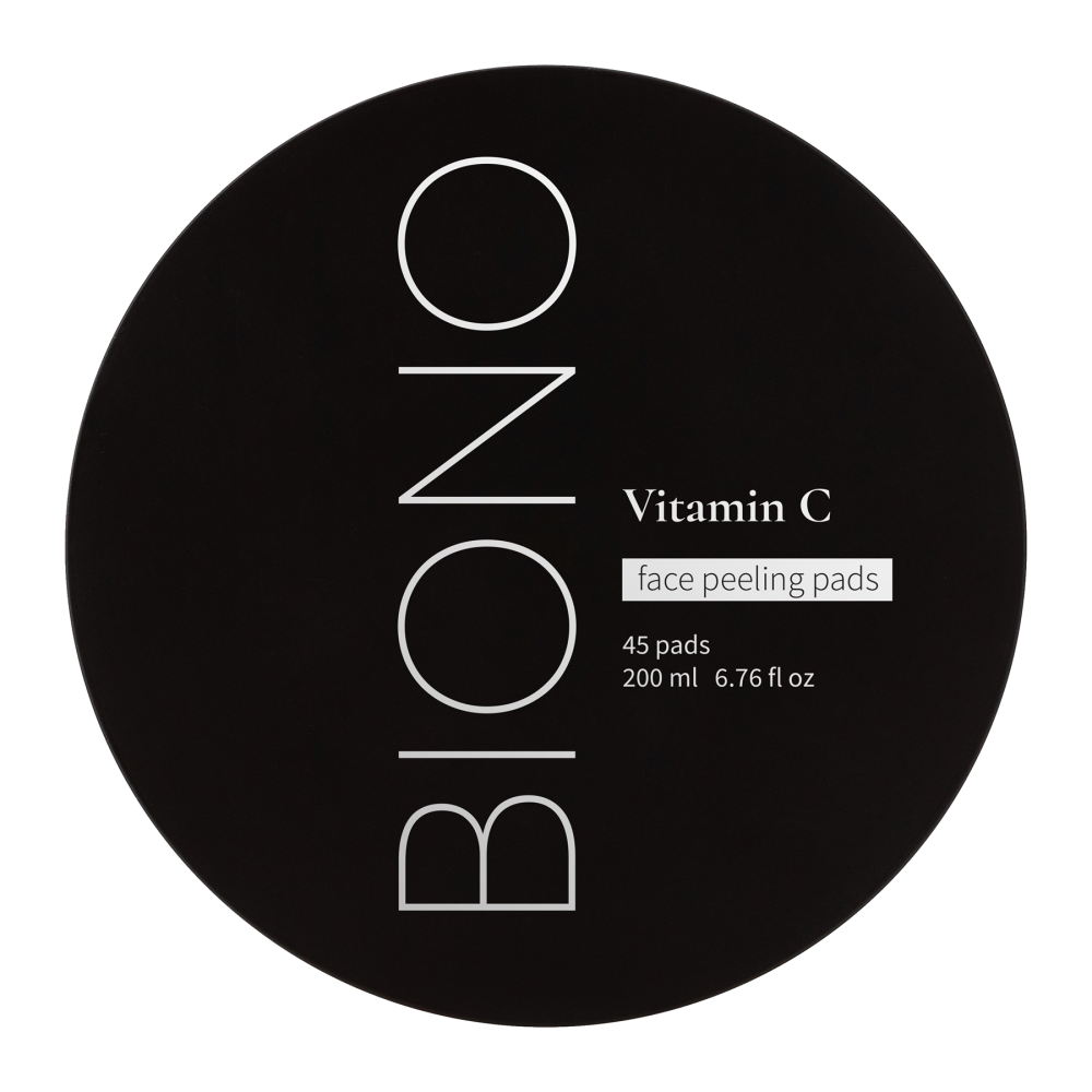 Пилинг-диски с витамином С для лица Biono 45 шт 200 мл Киев - изображение 3