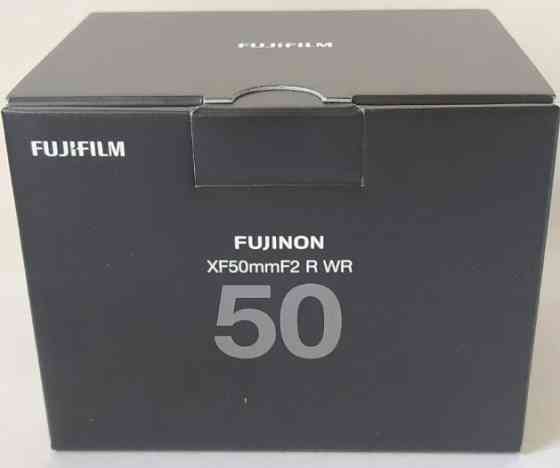Объектив: Fujifilm XF 50mm.f/2 R WR Black. Киев