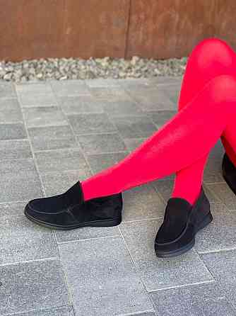 Daragani Женские черевики Daragani черные натуральная замша (5350) Коломыя