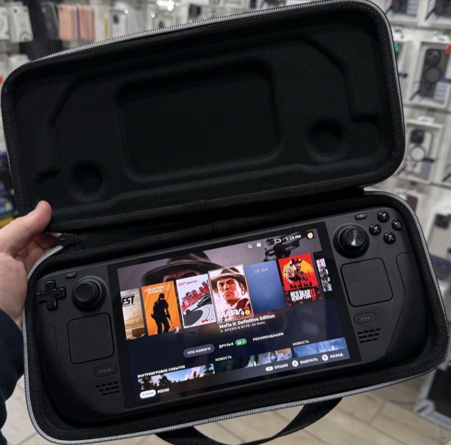 Ігрова приставка Valve Steam Deck OLED 512 GB (Black) Київ - фото 7