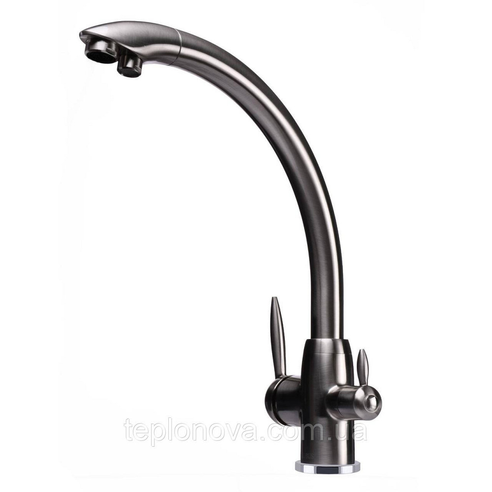 Змішувач для кухні під осмос Globus Lux LAZER GLLR-0777-8-STSTEEL Чернівці - фото 3