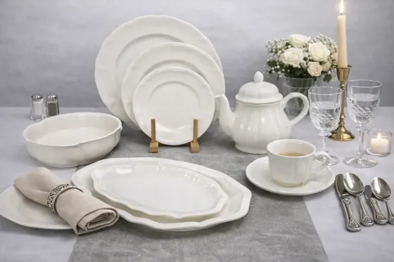 Столовый сервиз на 6 человек 34 предмета DY10 Коломия