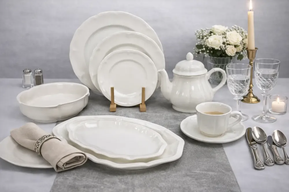 Столовый сервиз на 6 человек 34 предмета DY10 Коломия - фото 1