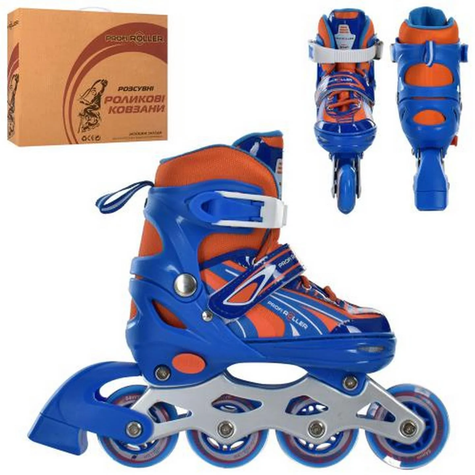 Ролики раздвижные Profi A4146-S-BL размер(31-34) Винница - изображение 1