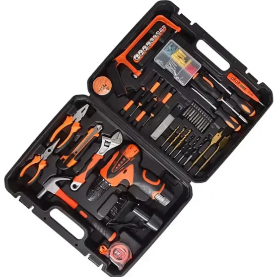 Профессиональный дрель-шуруповерт аккумуляторный с набором инструментов 102 предмета Коломия