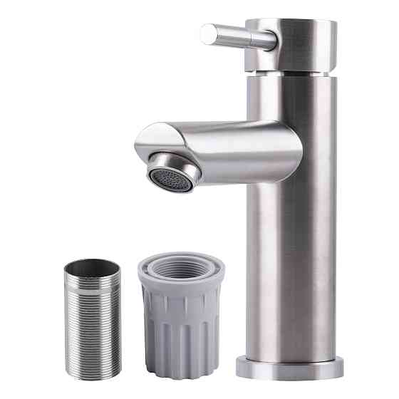 Змішувач для умивальника EcoMIX AISI-101-WH Луцьк