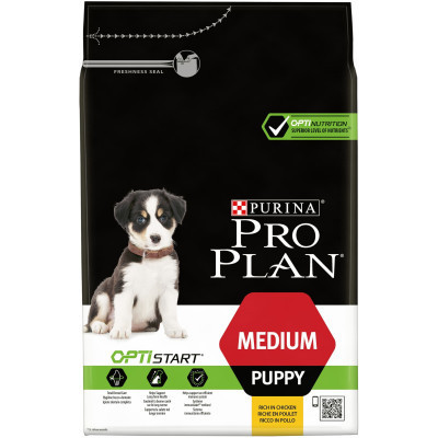 Сухой корм для собак Purina Pro Plan Dog Medium Puppy с высоким содержанием курицы 3 кг (7613035114869) Винница - изображение 2