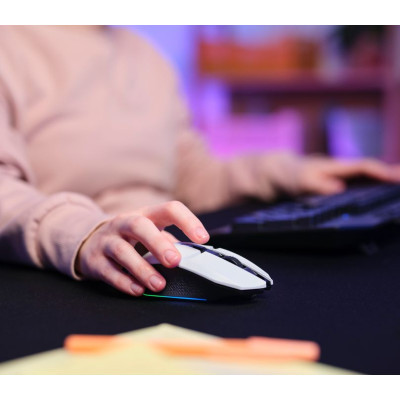 Мишка Trust GXT 110 Felox RGB Wireless White (25069) Вінниця - фото 2