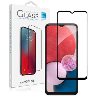 Скло захисне ACCLAB Full Glue Samsung A13 4G Black (1283126524219) Вінниця